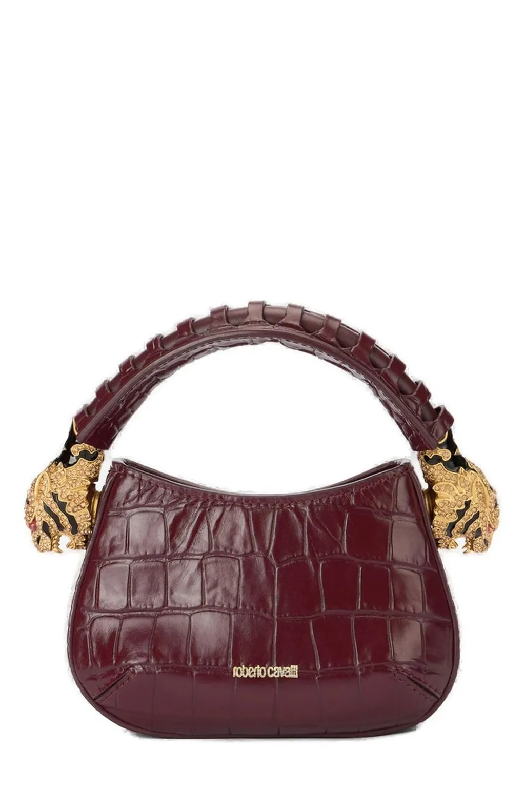 Roberto Cavalli Embossed Mini Roar Bag