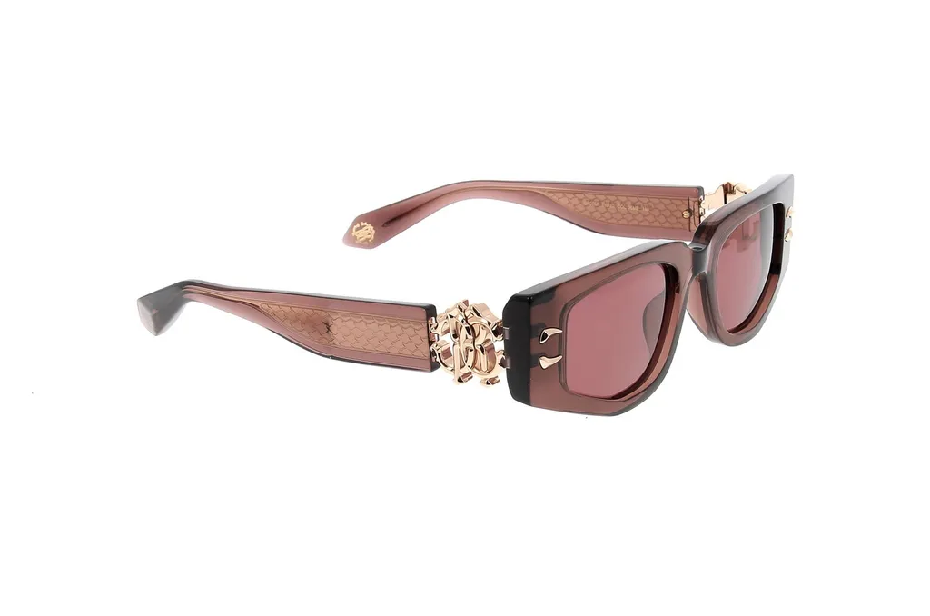 Roberto Cavalli Irregular Frame Sunglasses