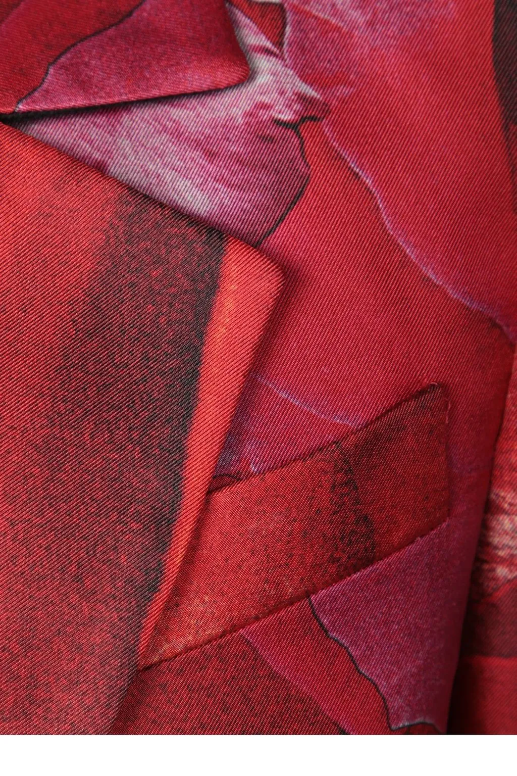 Roberto Cavalli Garden Rose-Printed Single Breasted Blazer