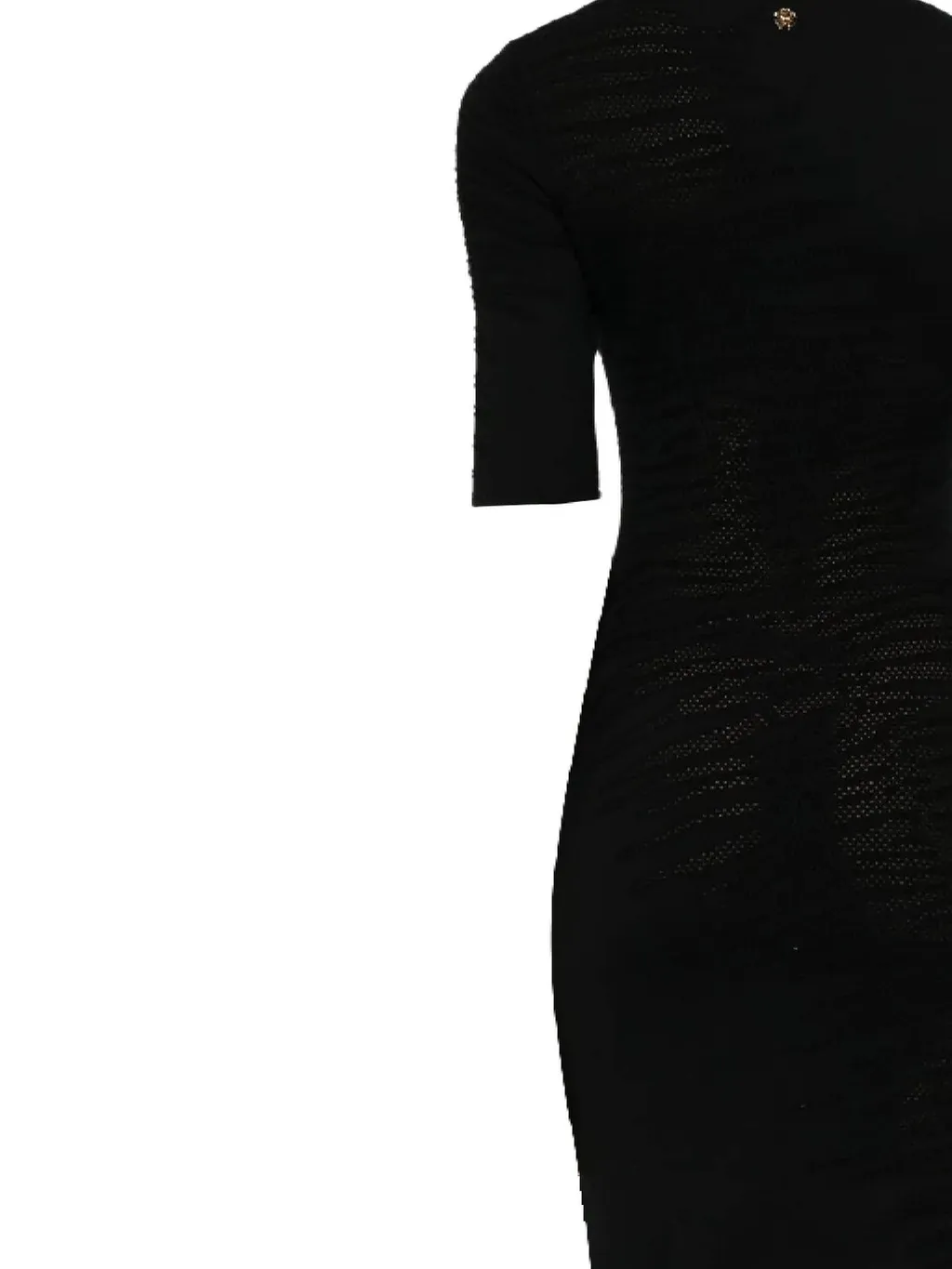 Roberto Cavalli Textured Sheath Dress