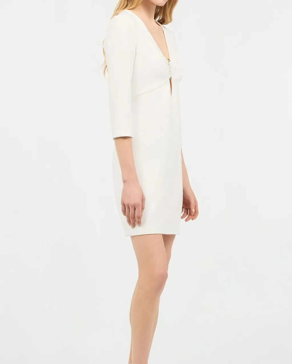 Roberto Cavalli Mini Dress With 3/4 Sleeves