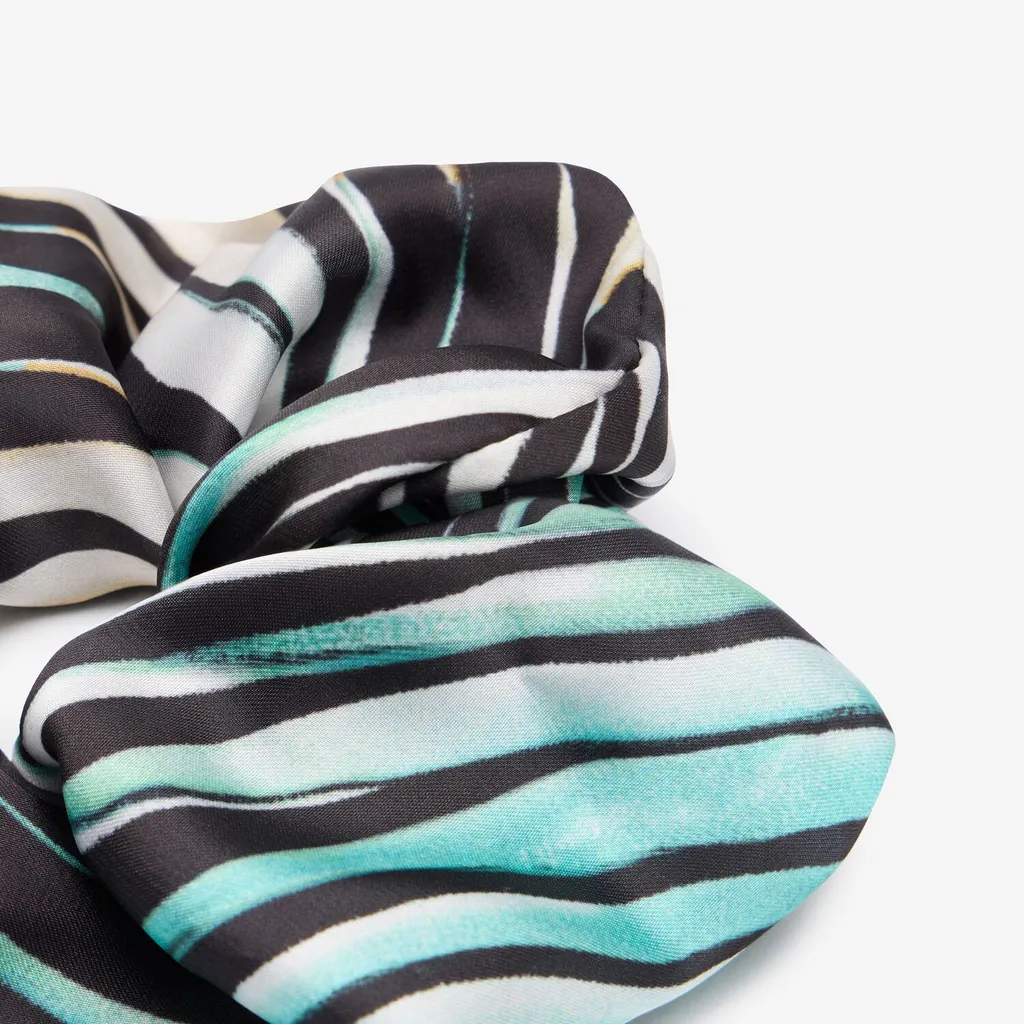 Roberto Cavalli Ray Of Sea Pattern Scrunchie