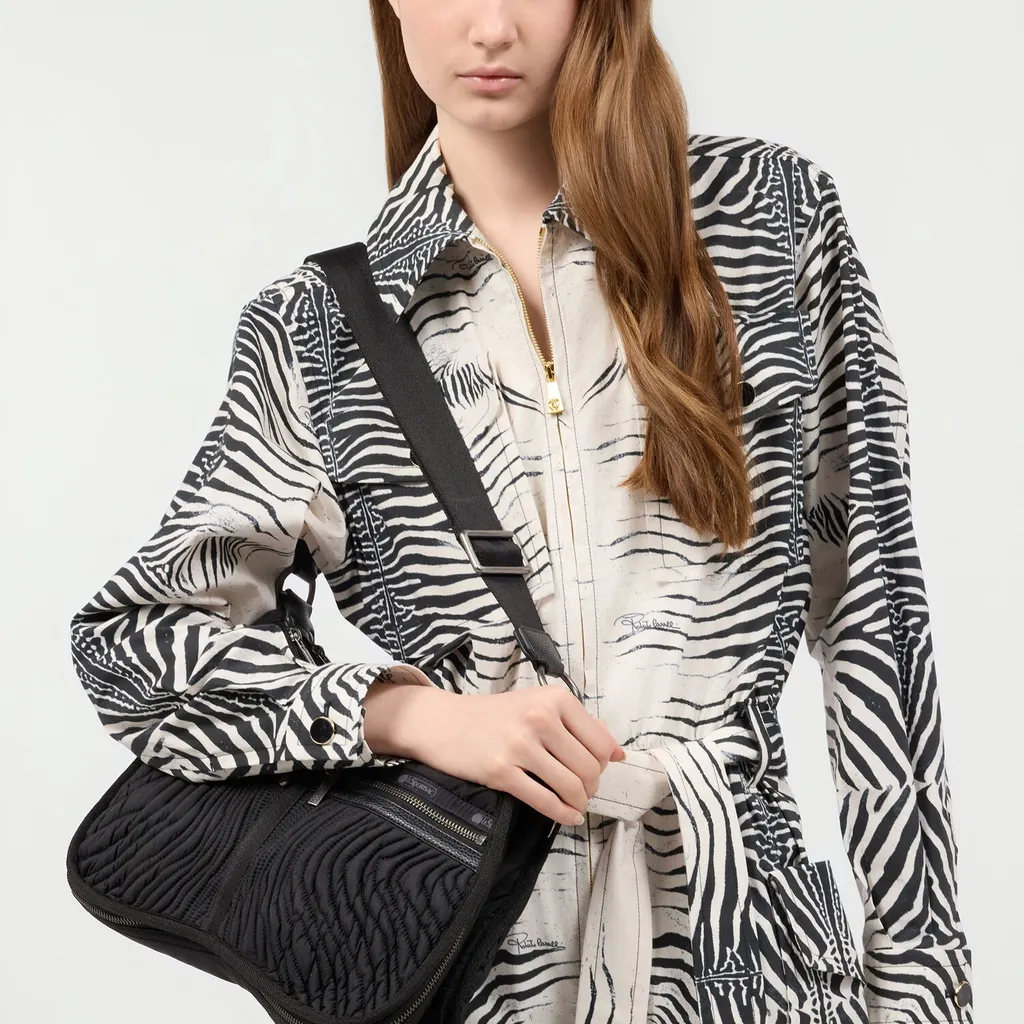 Roberto Cavalli Torino Matelasse Shoulder Bag