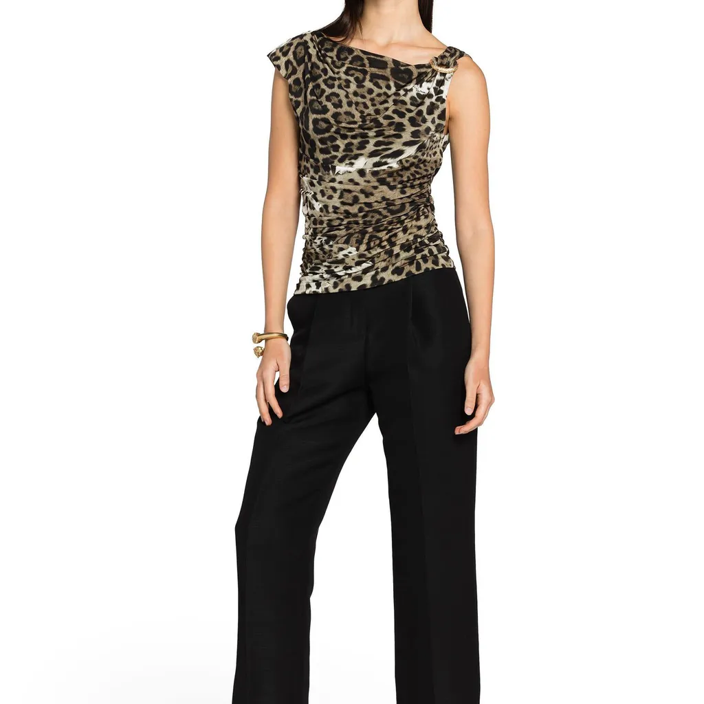 Roberto Cavalli Wide Leg Pants