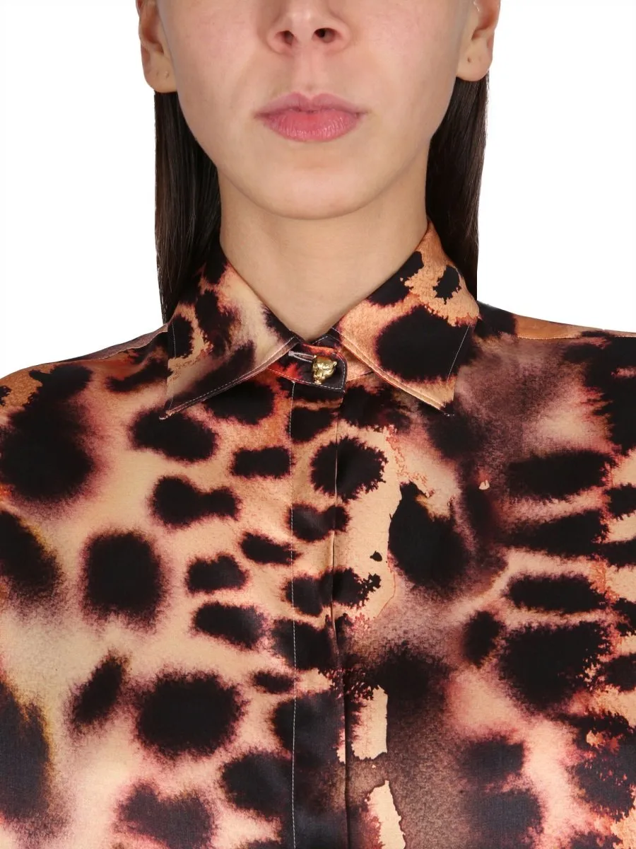 Roberto Cavalli Wild Patterned Top