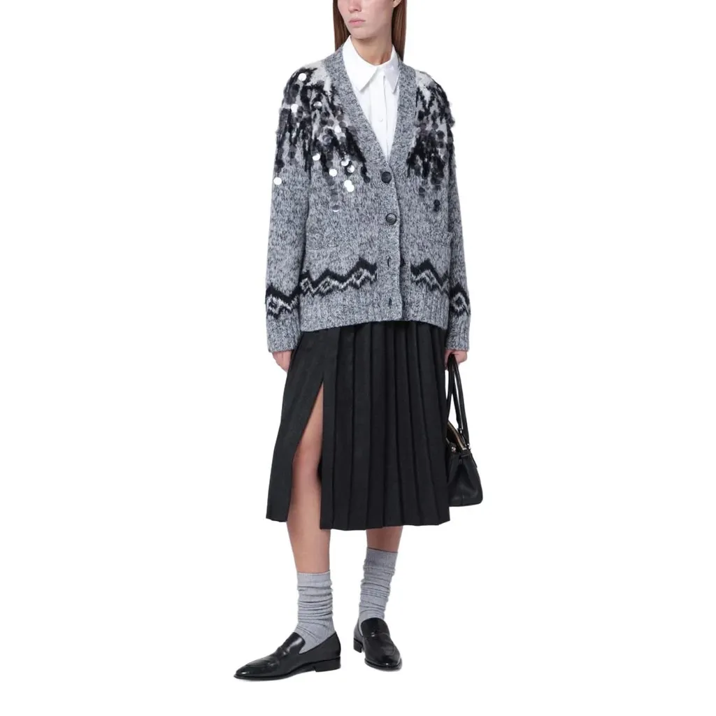 Roberto Collina Sequin Patterned Knitwear