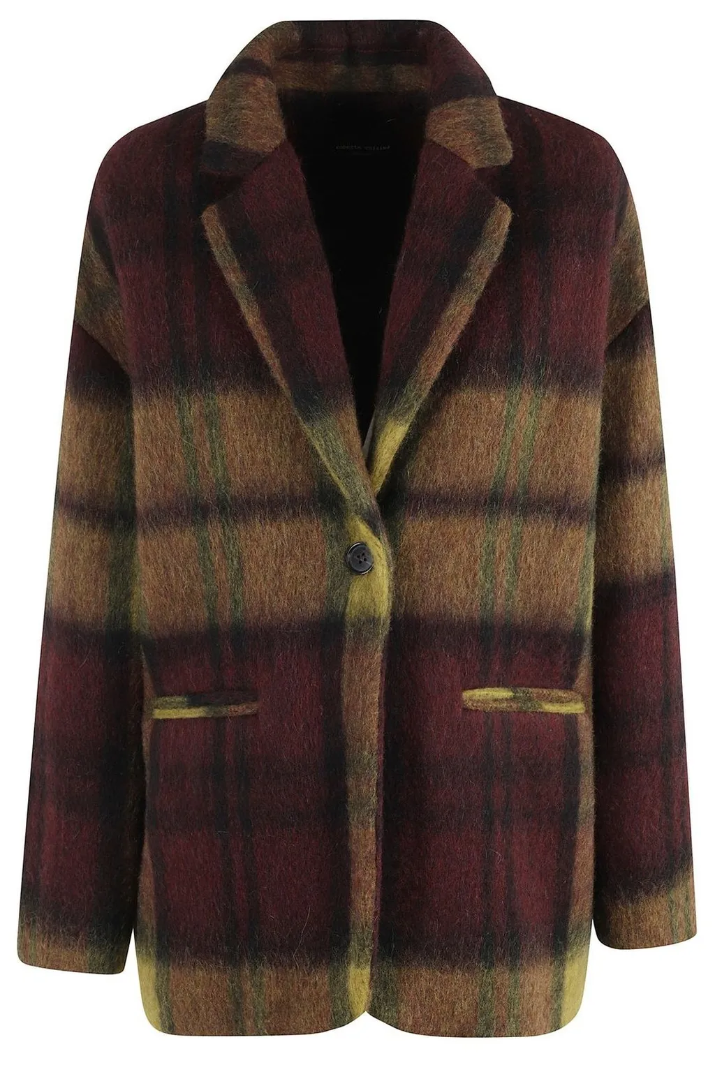 Roberto Collina Plaid Wool Jacket