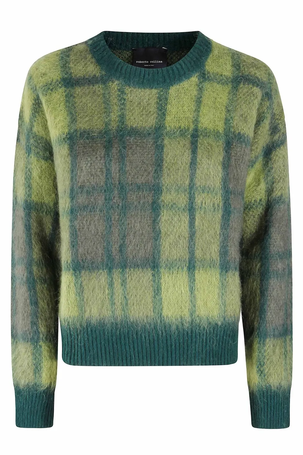Roberto Collina Check Merino Knitwear
