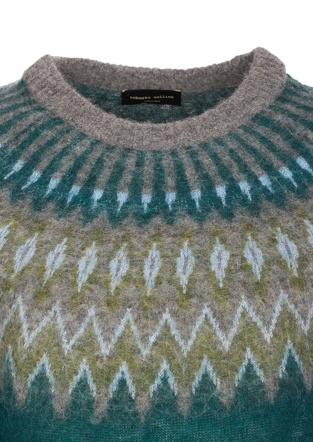 Roberto Collina Chevron Crewneck Knitwear