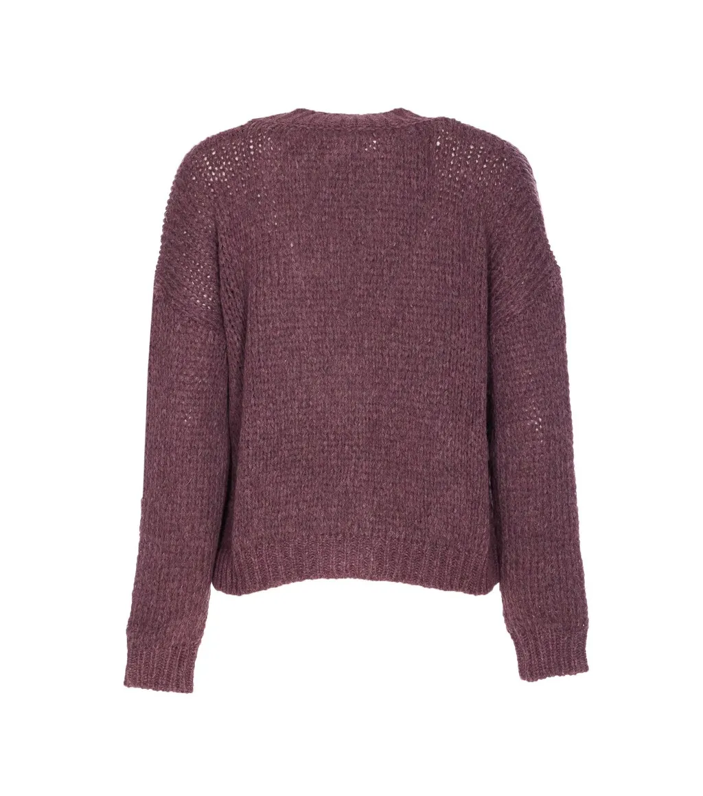 Roberto Collina Long Sleeved V-Neck Cardigan