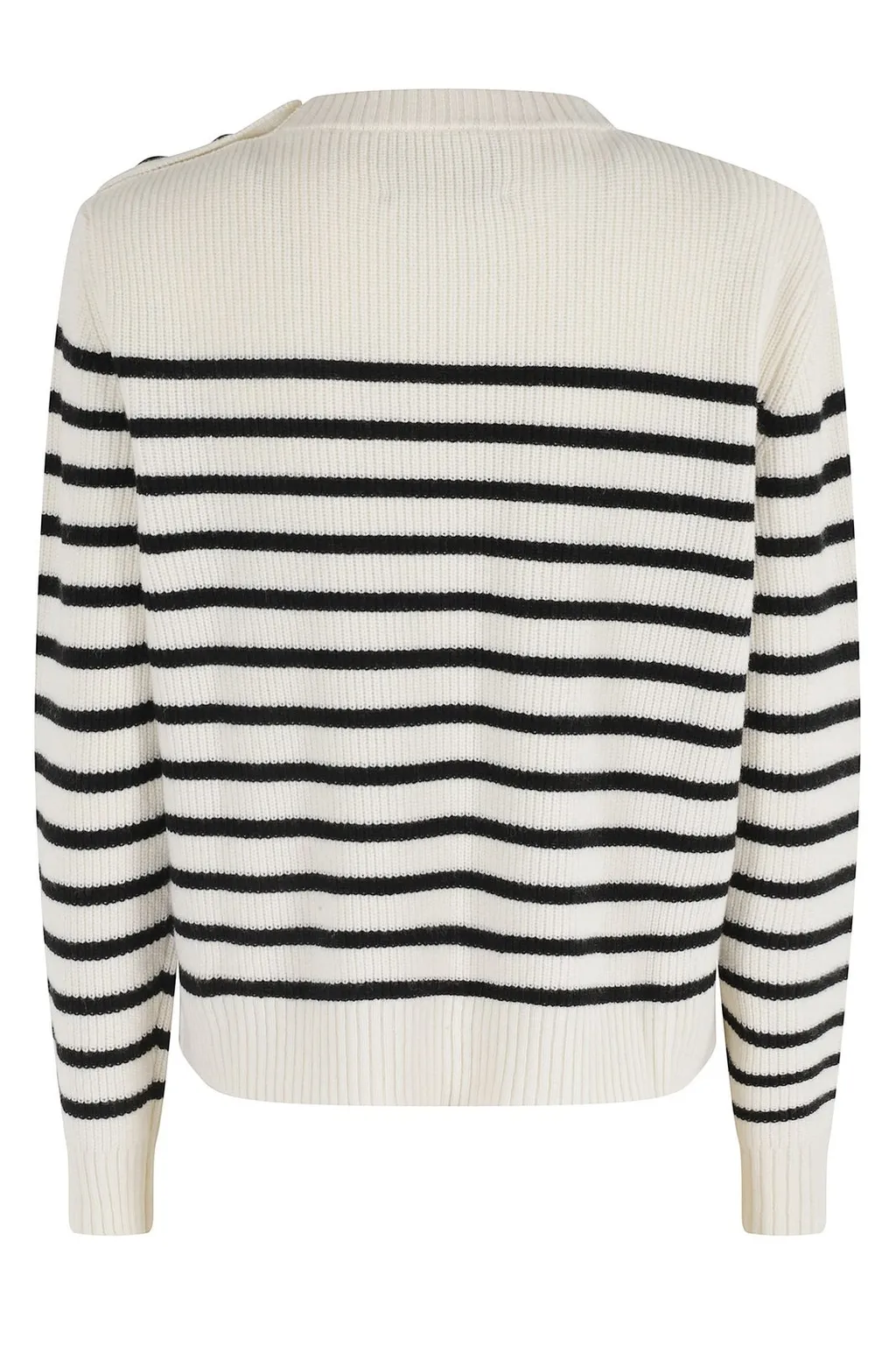 Roberto Collina Striped Button-Detail Knitwear