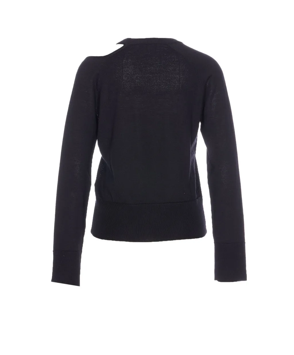 Roberto Collina Cut-Out Shoulder Sweater