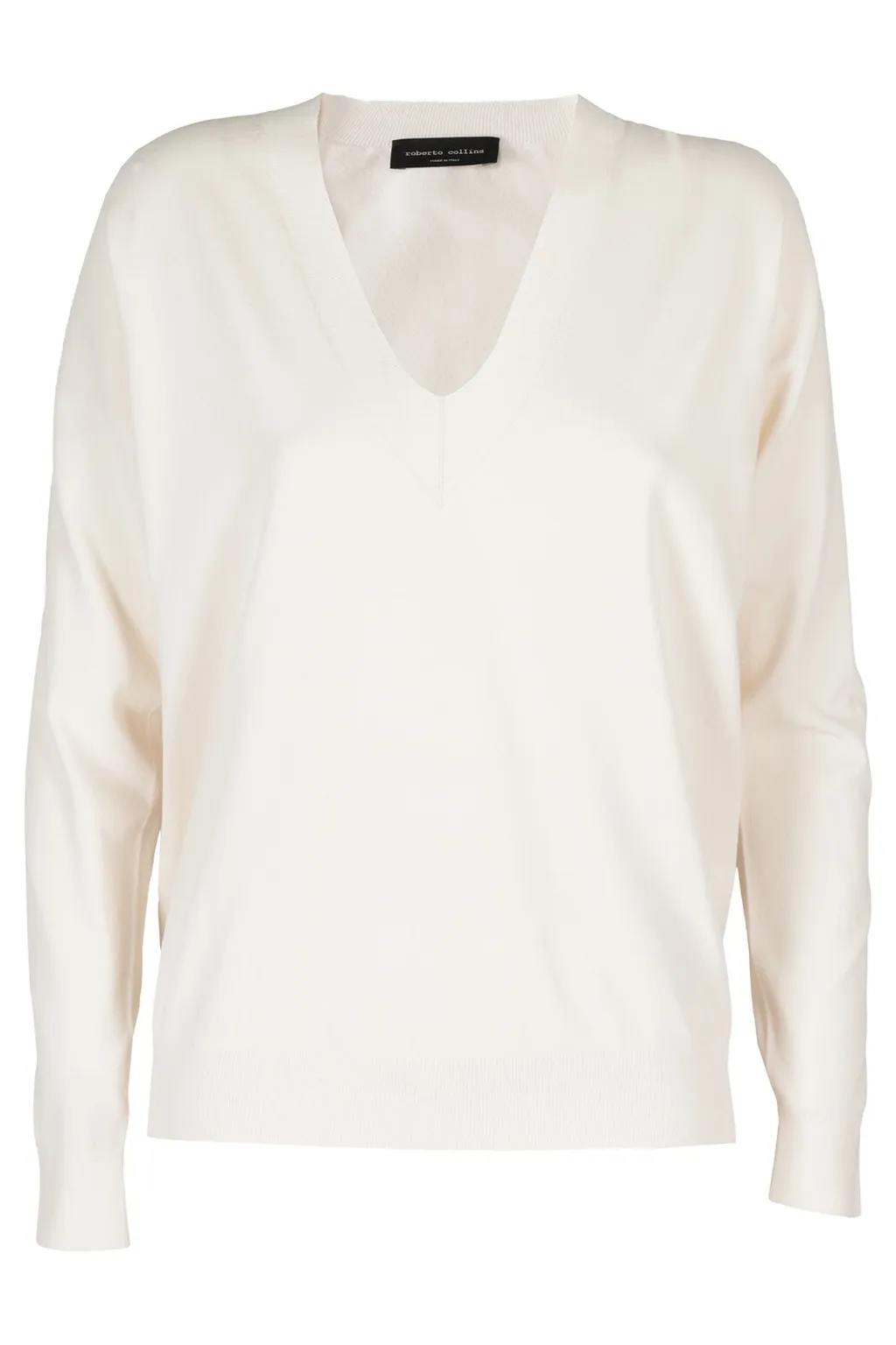 Roberto Collina V-Neck Long Sleeved Sweater