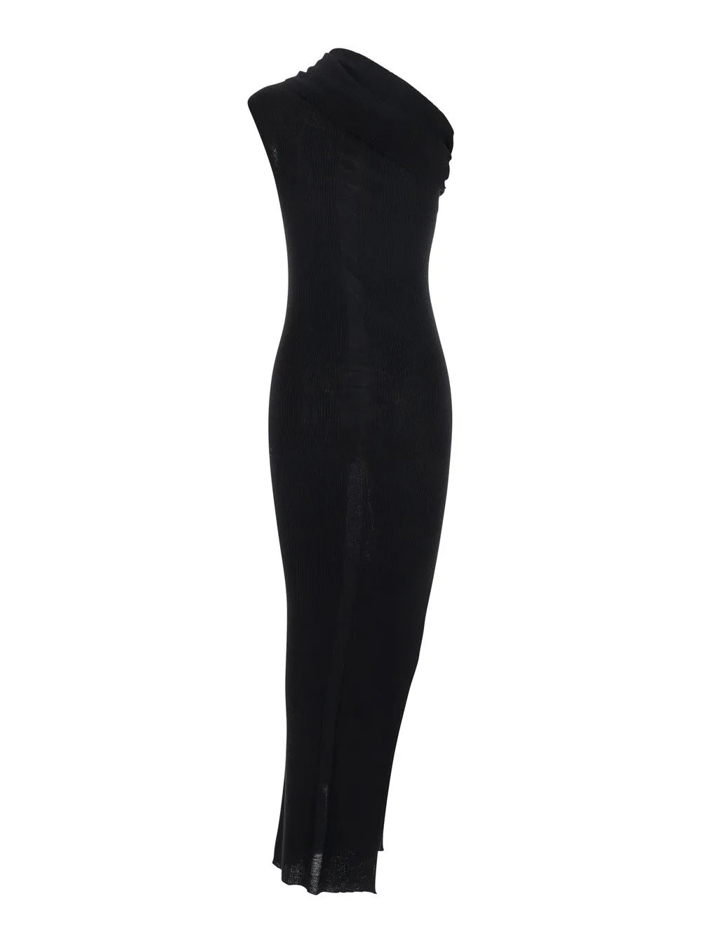 Rick Owens Athena One-Shoulder Midi Dress