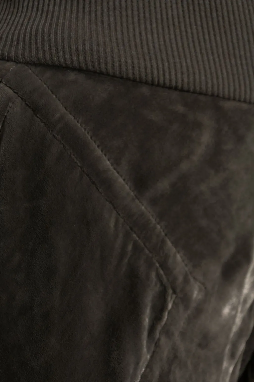 Rick Owens High-Waist Straight-Leg Trousers