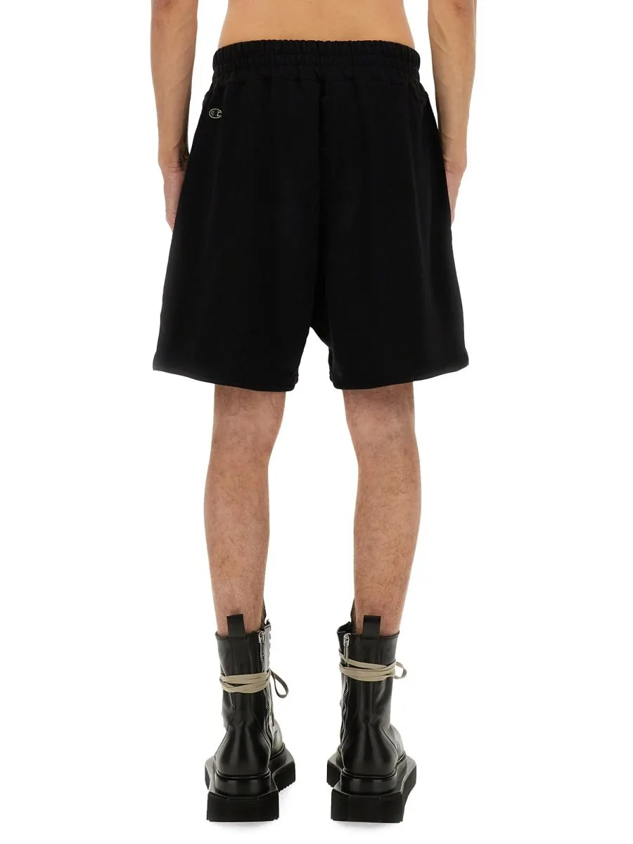 Rick Owens X Champion Drawstring Shorts