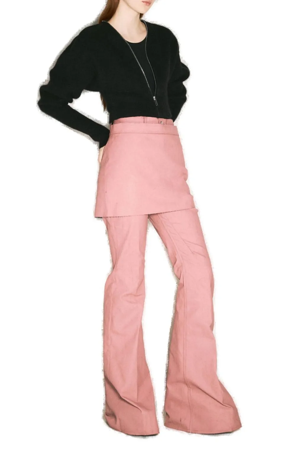 Rick Owens Coated Mini Skirt