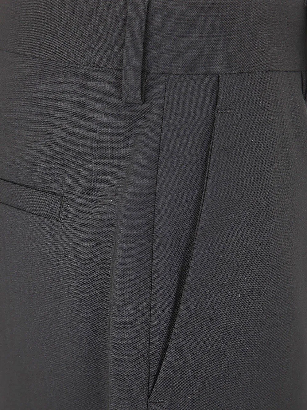 Rick Owens High-Waisted Cropped Trousers