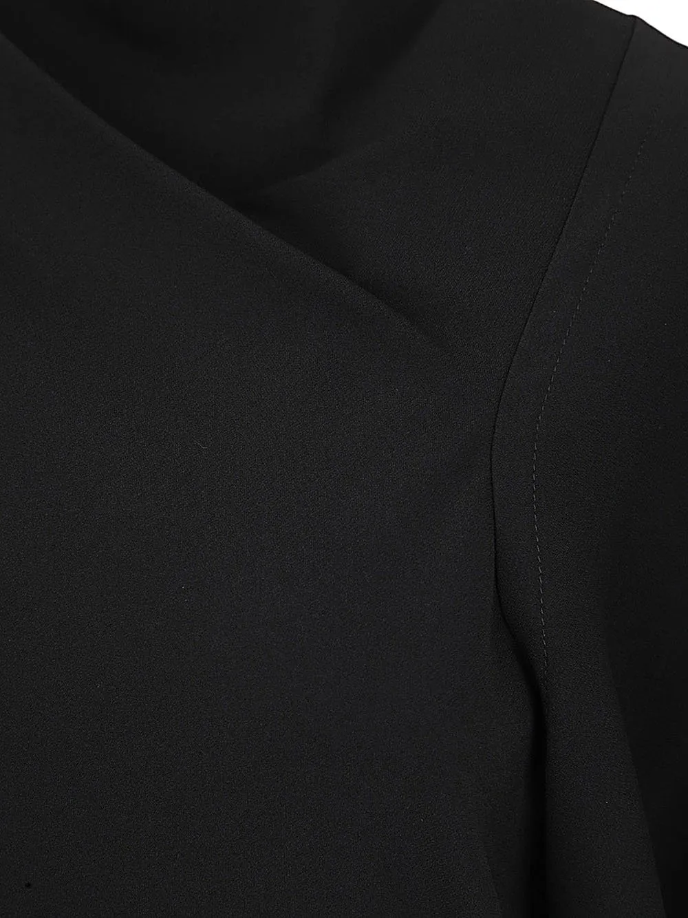 Rick Owens High-Neck Midi Dress