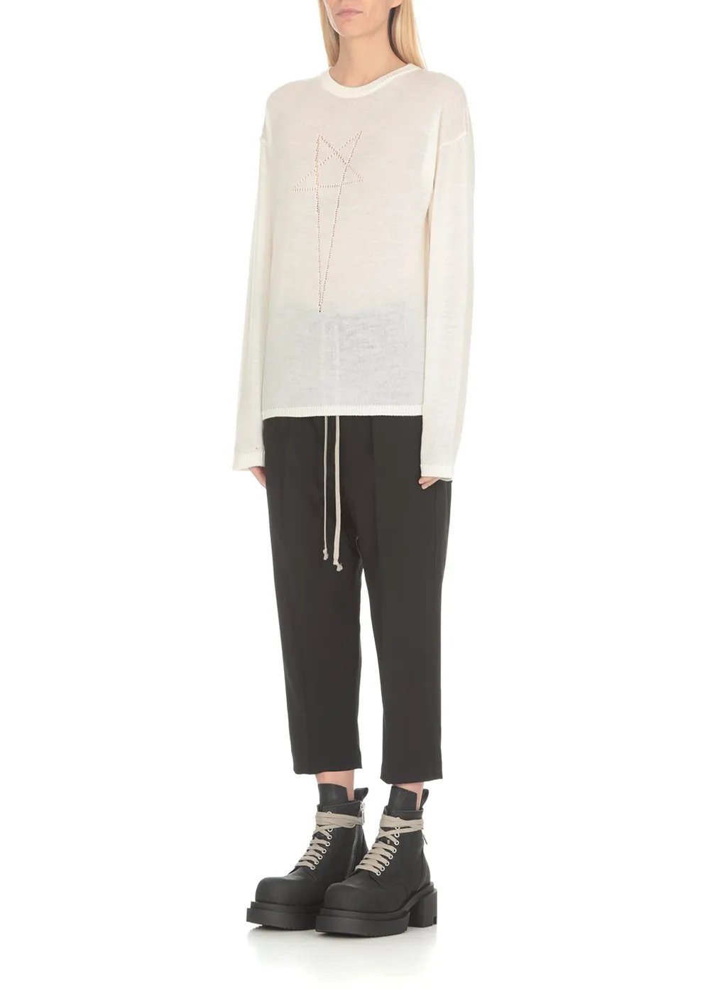 Rick Owens Long-Sleeved Crewneck Jumper