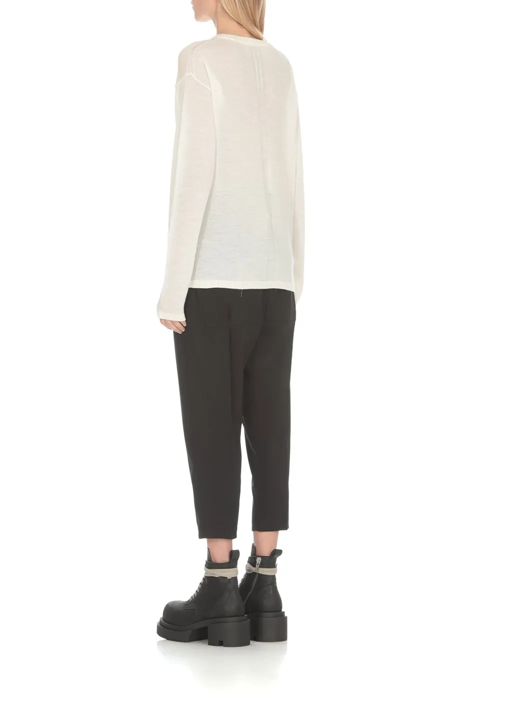 Rick Owens Long-Sleeved Crewneck Jumper