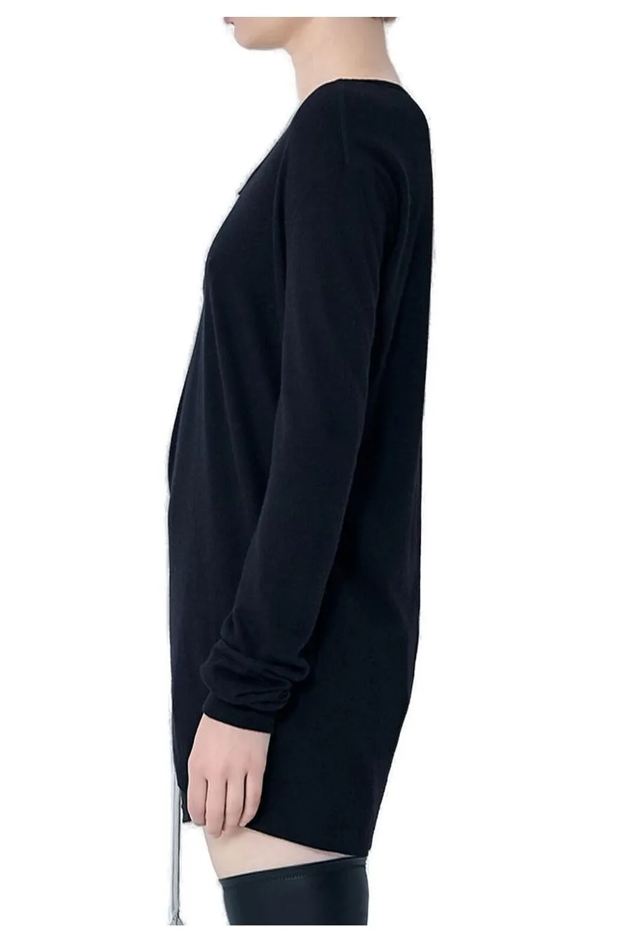Rick Owens Hiked Long Sleeve Top