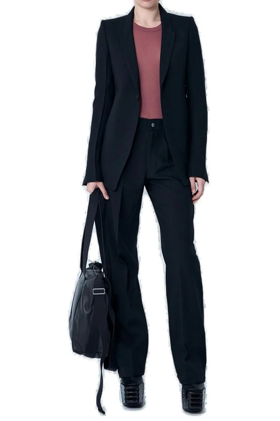 Rick Owens Extreme Soft Single Breasted Blazer