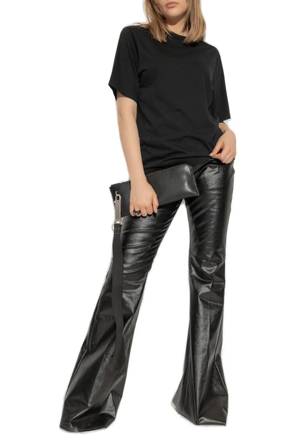 Rick Owens Short Sleeve Crewneck T-Shirt