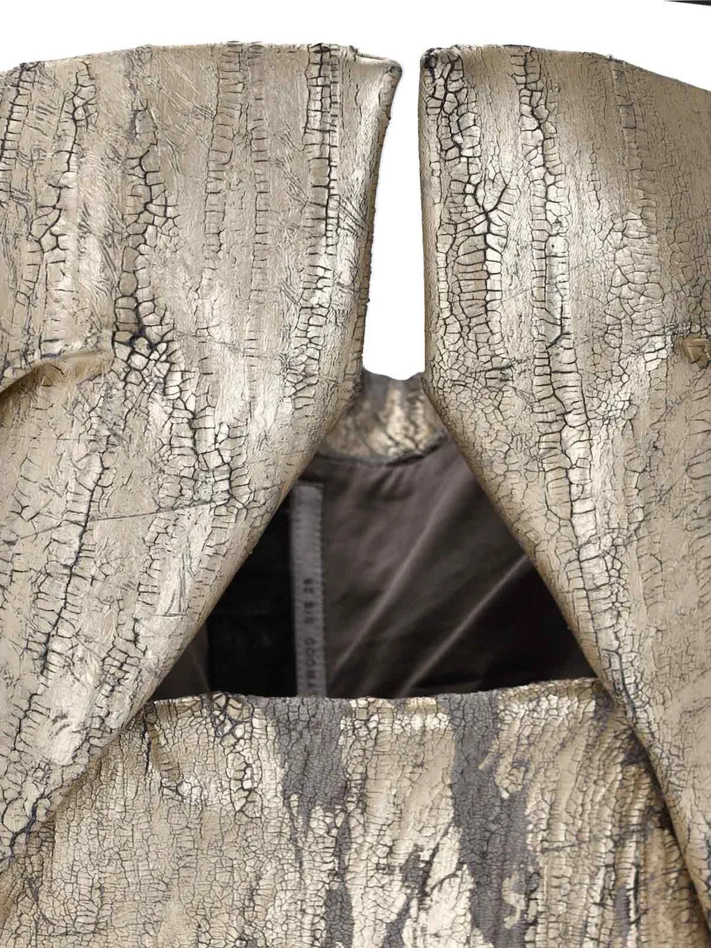 Rick Owens Prong-Detail Strapless Top