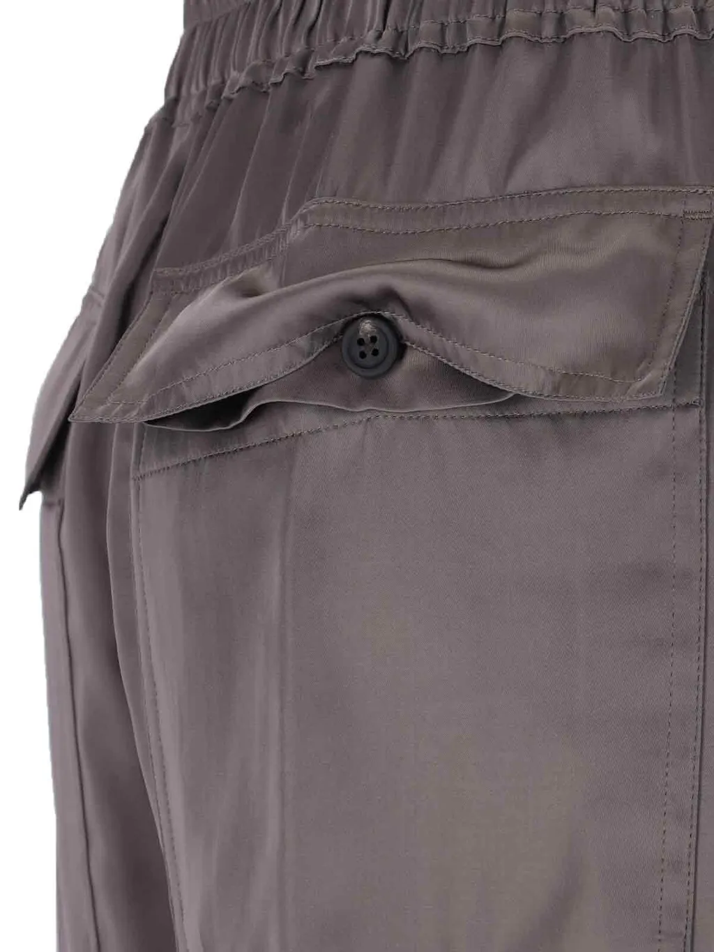 Rick Owens Drawstring Wide-Leg Trousers