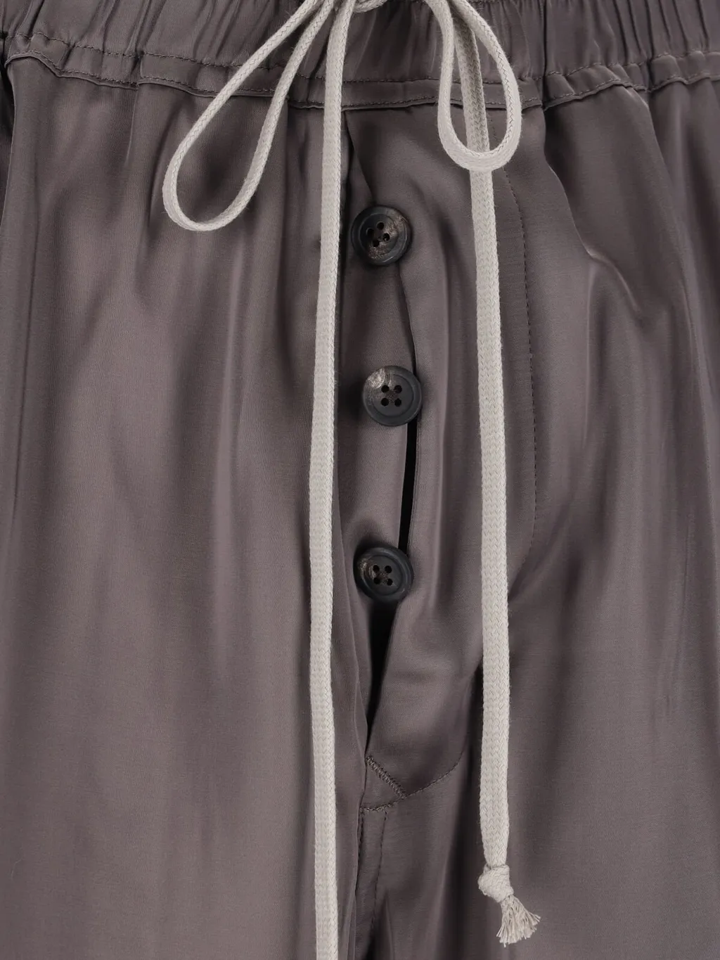 Rick Owens Drawstring Wide-Leg Trousers