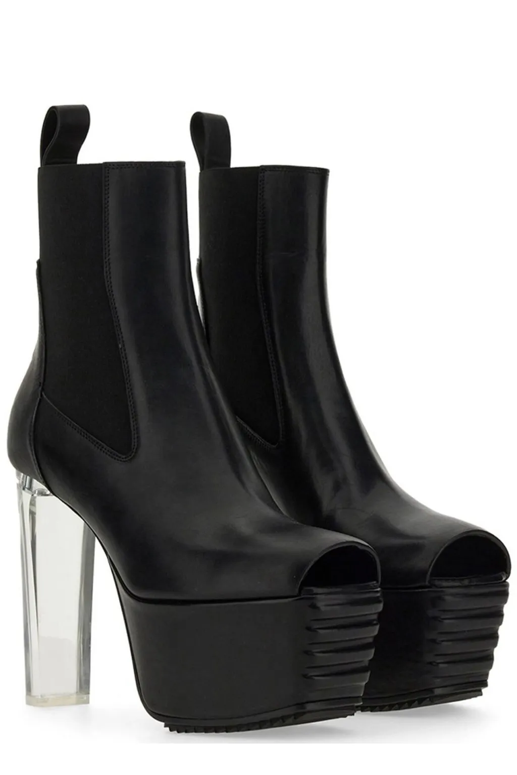 Rick Owens Open-Toe Heeled Boots