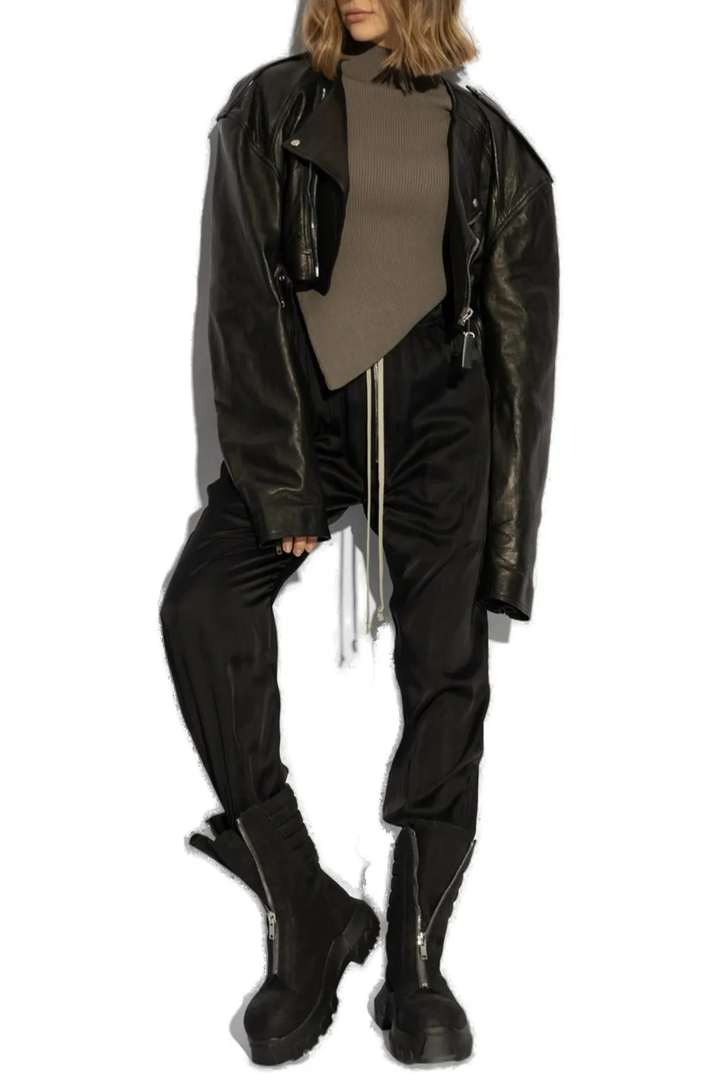 Rick Owens Babel Ribbed Top