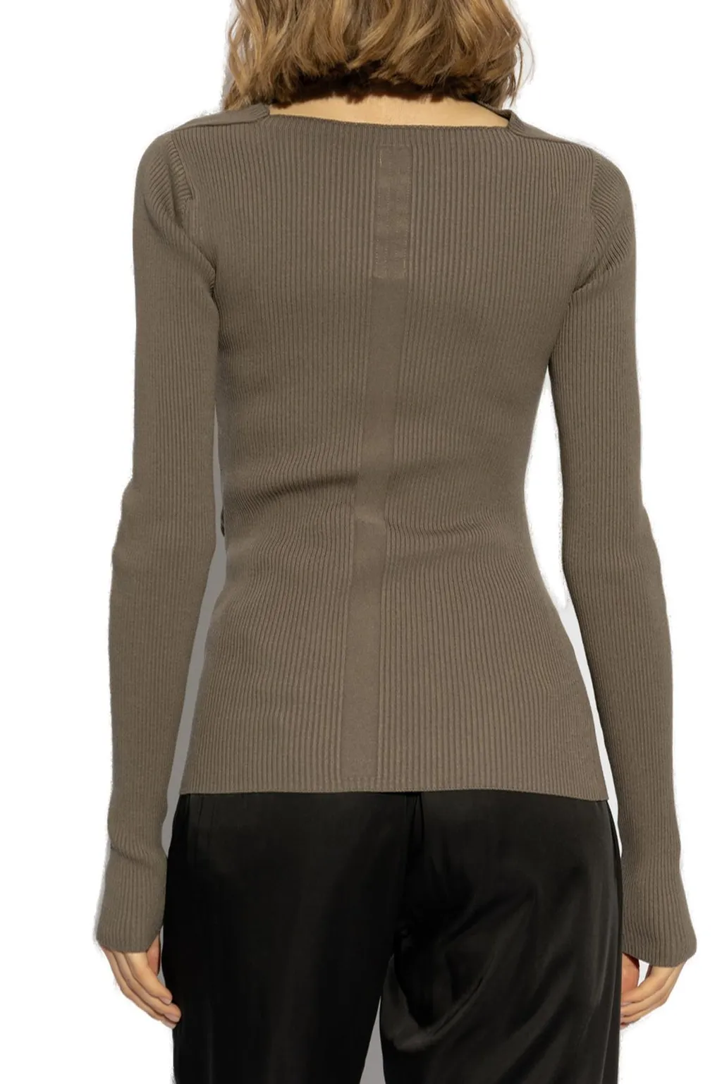Rick Owens Babel Ribbed Top