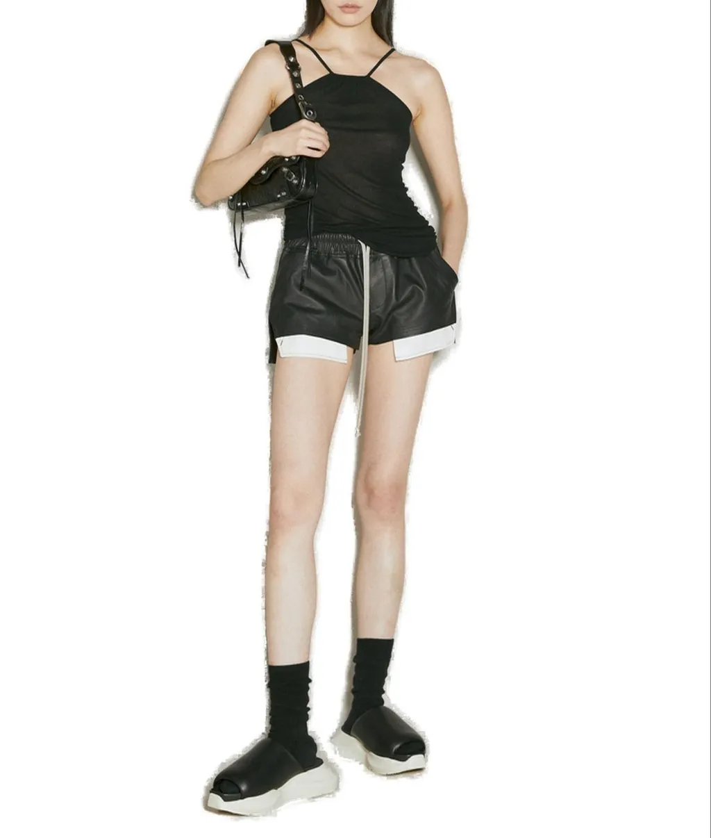 Rick Owens Scorpio Ribbed-Knitted Sleeveless Tank Top