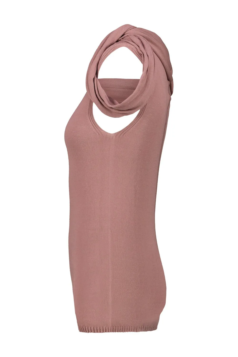 Rick Owens Turtleneck Sleeveless Top
