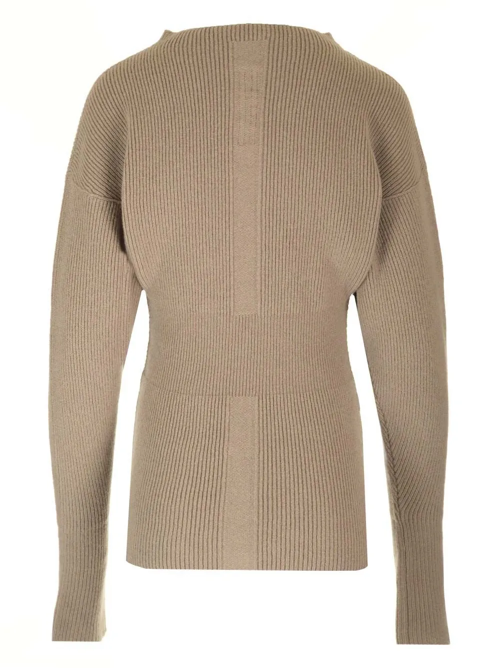 Rick Owens Long-Sleeved Knitted Jumper