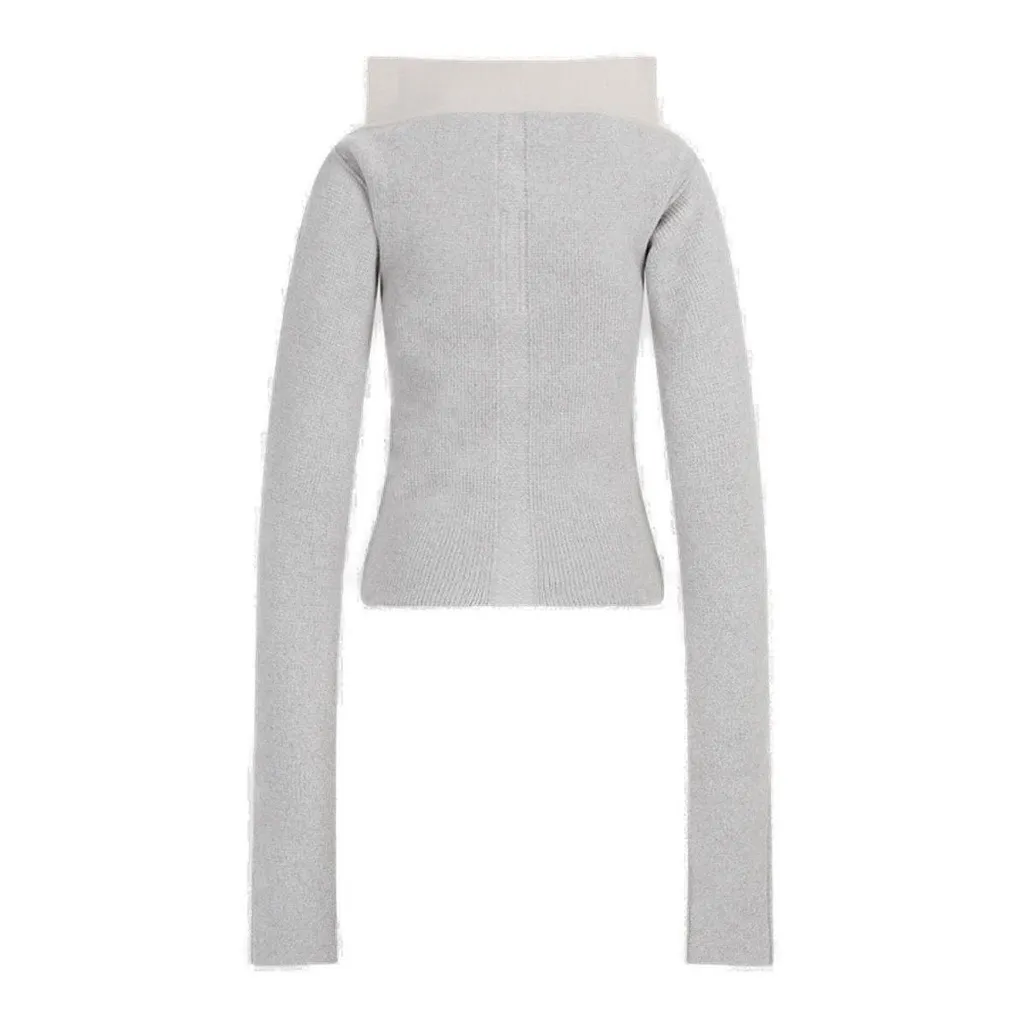 Rick Owens High-Neck Knitted Pullover
