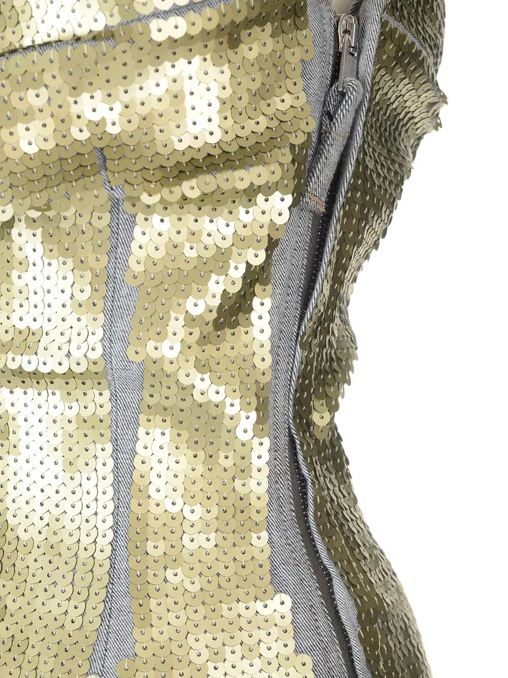 Rick Owens Zipper-Detailed One-Sleeved Top