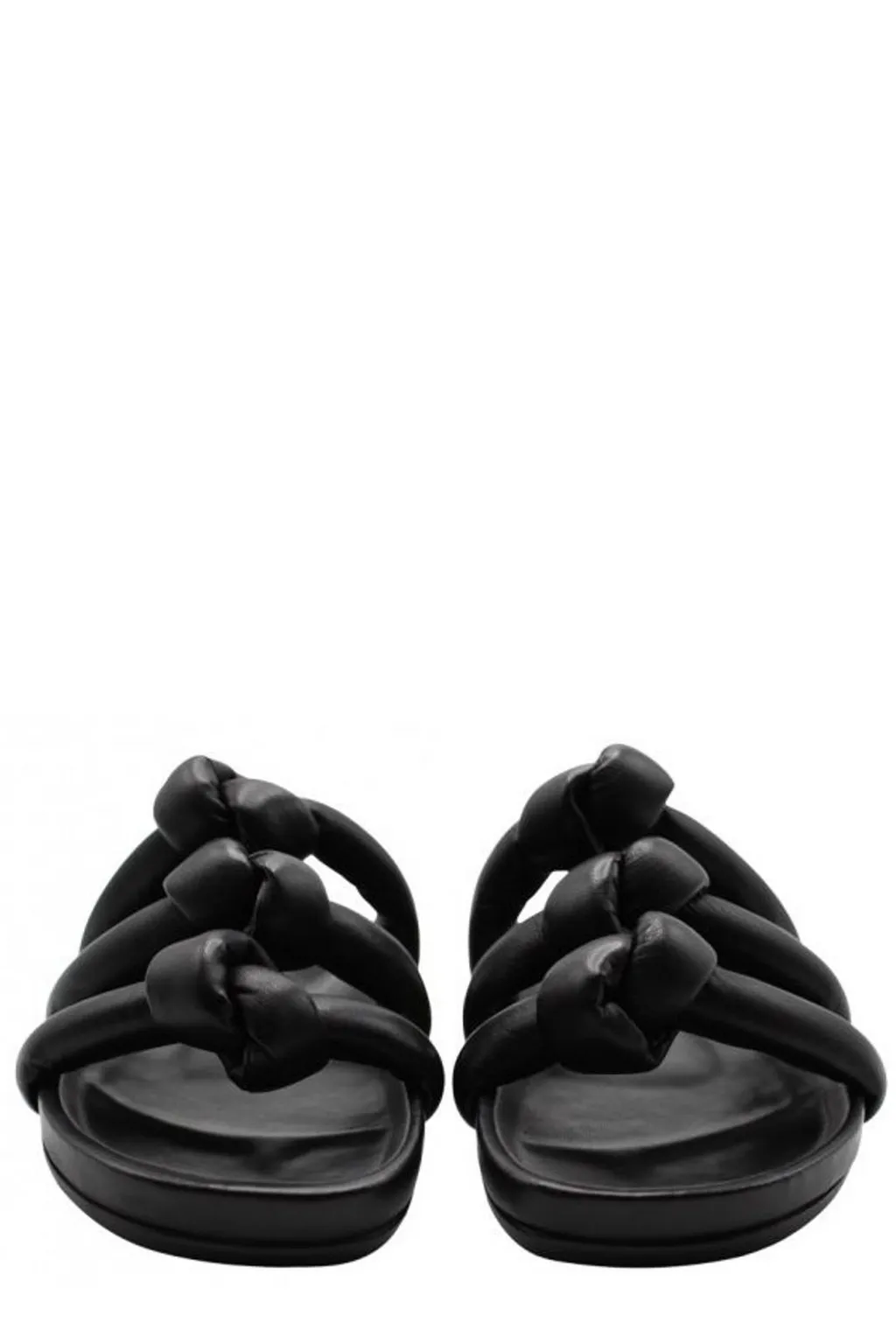 Rick Owens Fogachine Knotted Slip-On Sandals
