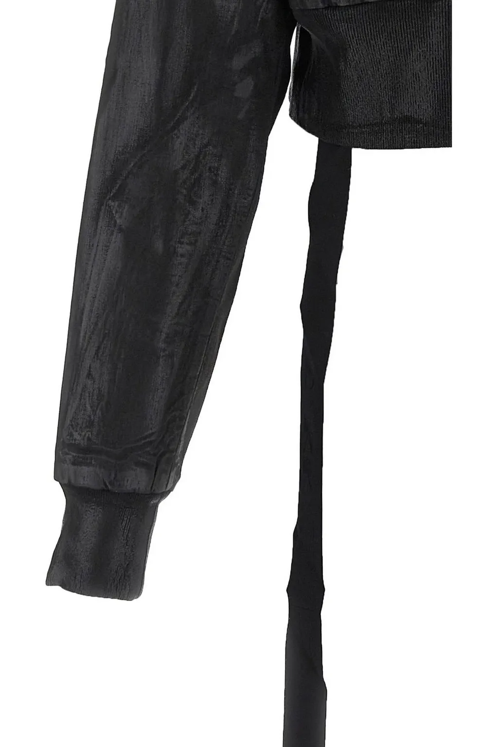 Rick Owens Drkshdw Cropped Zipped Bomber Jacket