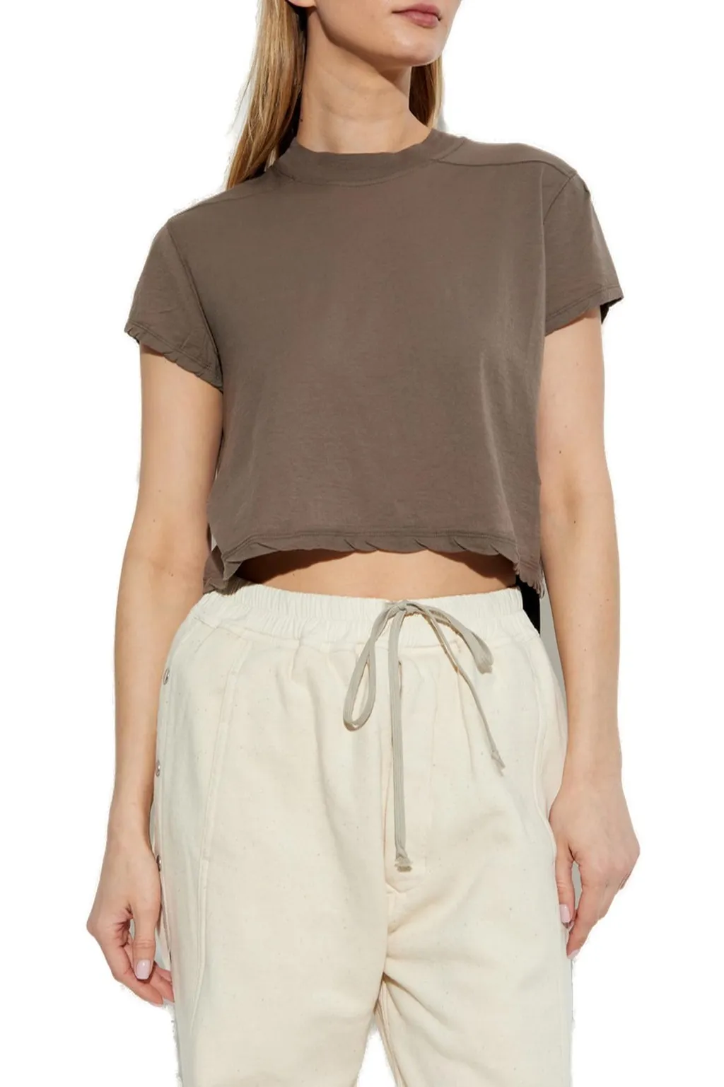 Rick Owens Drkshdw Cropped Small Level T-Shirt
