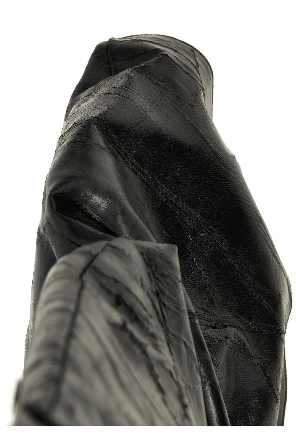 Rick Owens Drkshdw Fetish Distressed Boots