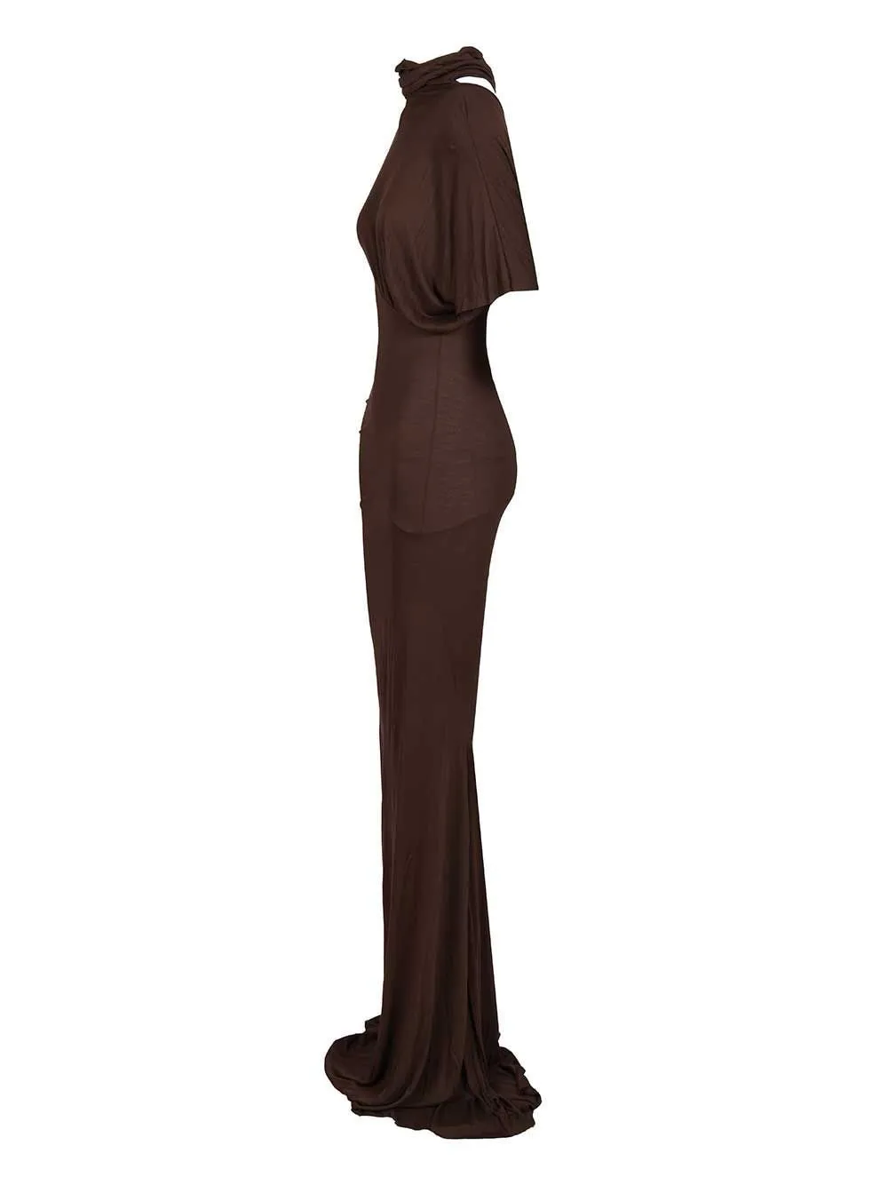 Rick Owens Lilies Lilith Ruched Gown