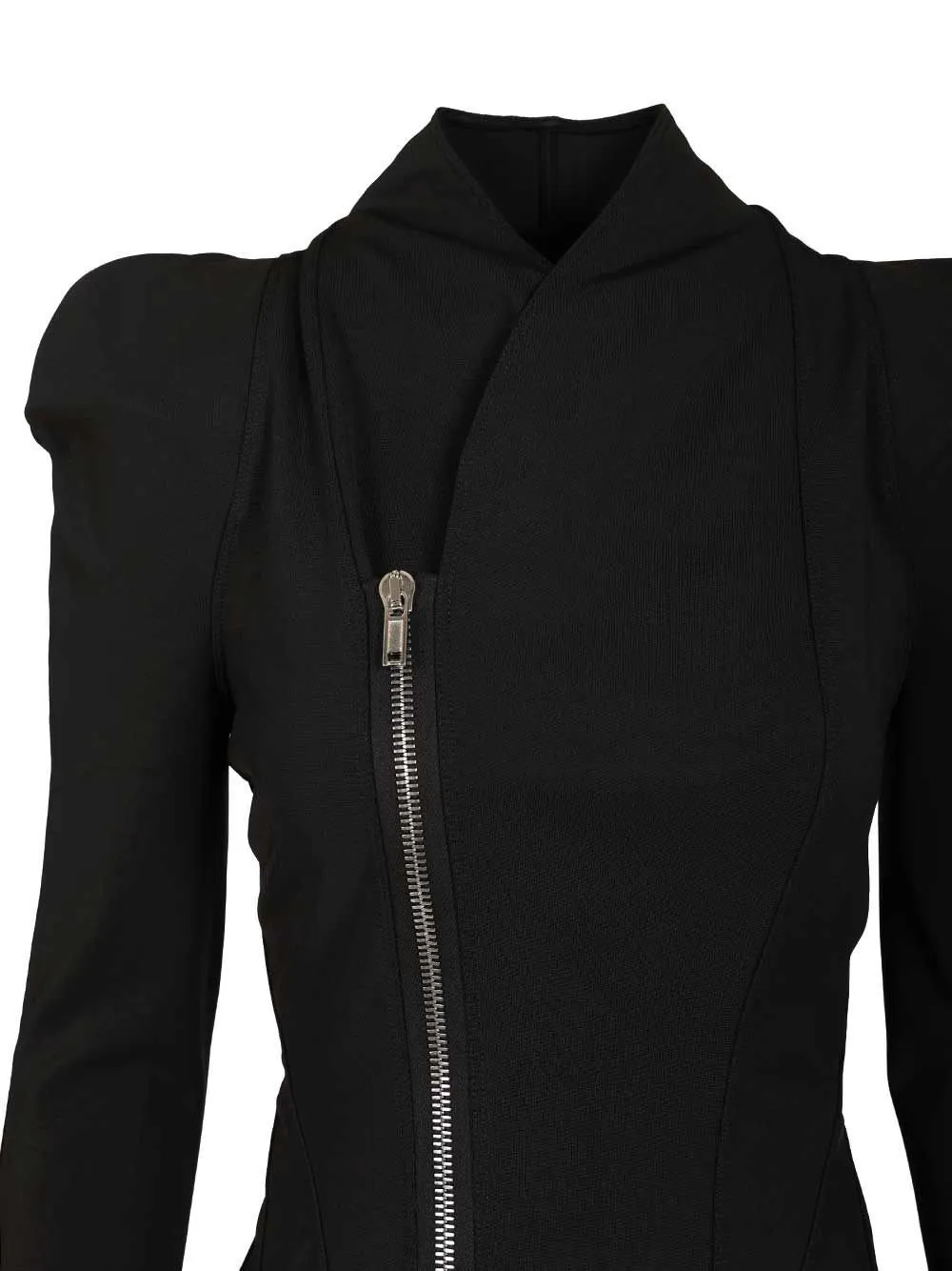Rick Owens Lilies Princess Asymmetric Zip Jacket