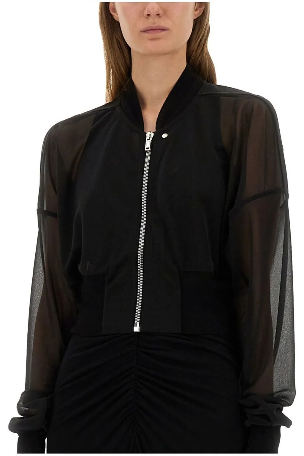 Rick Owens Lilies Zipped Flight Jacket