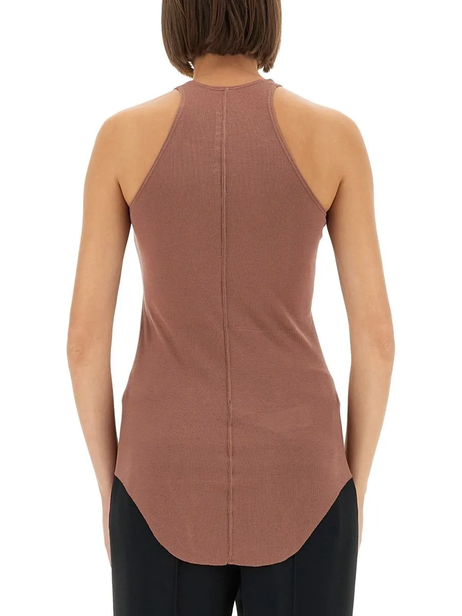 Rick Owens Lilies Sleeveless Ribbed Top