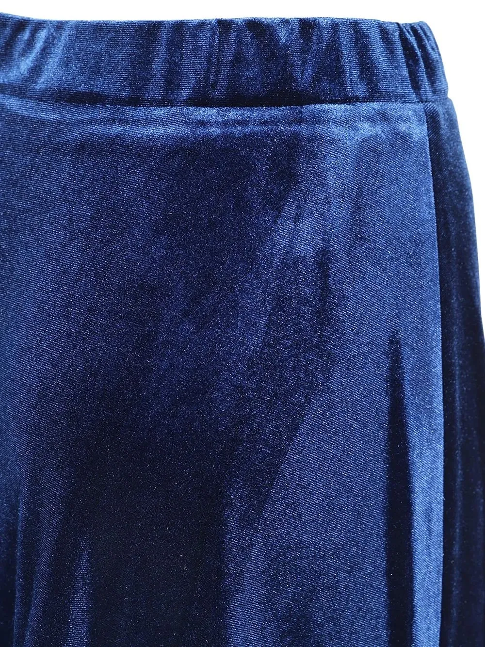 Riviera Cashmere Velvet Maxi Skirt