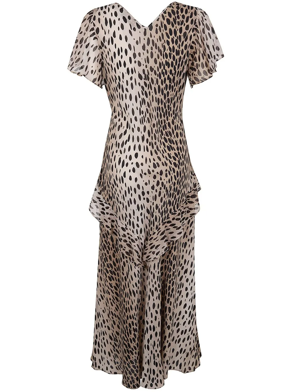 Rixo Evie Ruffled Maxi Dress