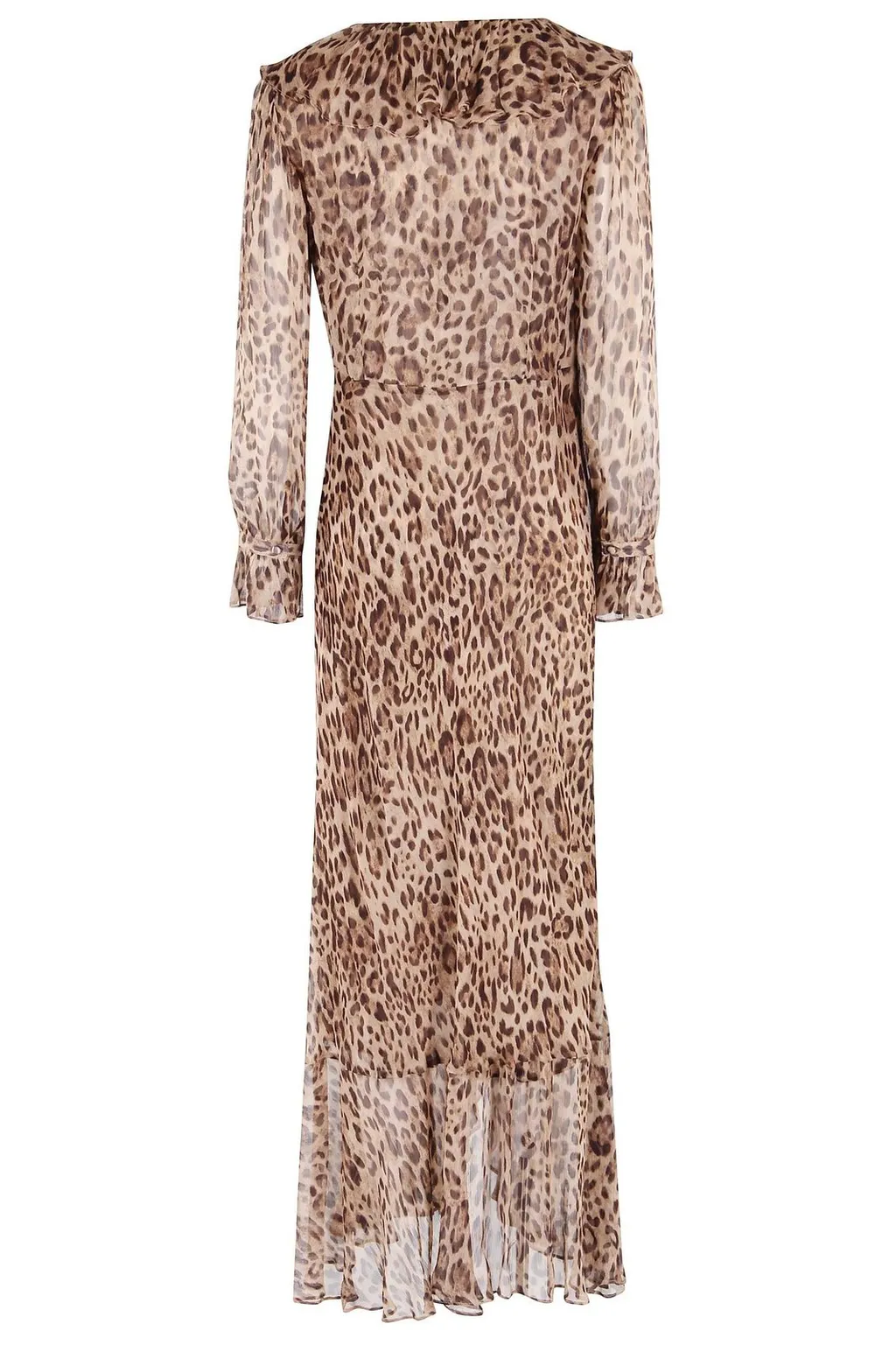 Rixo Animal Printed Grayce Long Dress